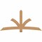 Ekena Millwork Davenport Timber Gable Bracket, Western Red Cedar, 84"W x 42"H x 1 1/2"D x 5 1/2"F, 12/12 Pitch GBW084X42X0206DAV00SWR - alternate 1